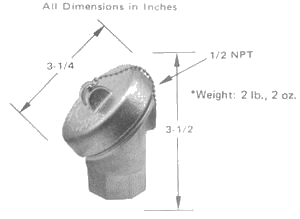 Cast Iron Weatherproof Heads, Connectors, Thermocouple, Manufacturer of Thermocouple, Thermocouple Type, Thermocouple Assemblies, Resistance Temperature Detectors, India