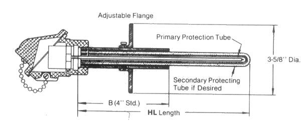 Nobel Metal (High Temperature) Assemblies & Elements, Thermocouple, Manufacturer of Thermocouple, Thermocouple Type, Thermocouple Assemblies, Resistance Temperature Detectors, India